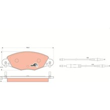 Ölmez Oto Yedek Parça Dısk Balata Cıt-C5 2,2 Hb/sedan On Ik GDB1449