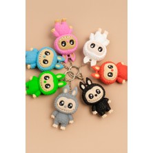 Pazarcan Labubu Figürlü Anahtarlık