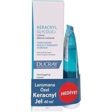 CINARSTORE Ducray Keracnyl Glycolic+ & Keracnyl Gel 40ML Kofre
