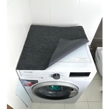 Çamaşır Makinası Örtüsü Koruma Matı Kaymaz Taban Sıvı Geçirmez Yıkanabilir