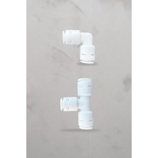 CINARSTORE 15 L + 2 T Dirsek Su Arıtma Cihazları Filtreleri Ile Uyumlu Tak Çıkar