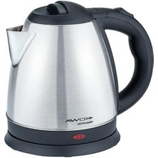 CINARSTORE Awox Armada 1.8 Litre Paslanmaz Çelik Gizli Rezistans Kettle