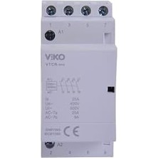 Vtcr-25/40 Sessiz Kontaktör 25A 4no