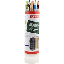 Easycolors - Ergonomik Kuru Boya Kalemi - 12 Renkli Tüp - Sol