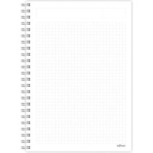 Lé 2017105/2 Defter Sert Kapaklı, Spiralli, 1.hamur Kağıt, 200 Sayfa, Lacivert