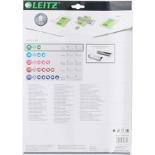 Udt Laminasyon Poşeti, A4, 80 Mikron, 25 Adet, Şeffaf