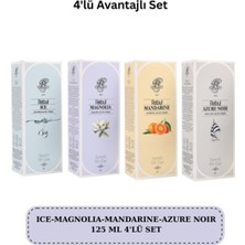 Rebul 125 ml Spray Kolonya Seti Ice Mandarine Magnolia Azure Noir 4’lü
