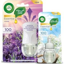 CINARSTORE Air Wick Elektrikli Oda Kokusu Lavanta Kit (Cihaz + Yedek Şişe) + Temizliğin Esintisi Yedek Şişe