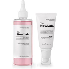 The Newlab. Aydınlatıcı, Leke Karşıtı ve Güneş Koruyucu Bakım Seti