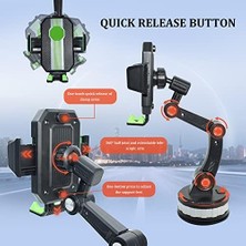 CINARSTORE Araç Telefonu Tutacağı, Vantuz, Telefon Standı, Güçlü Telefon Tutacağı, Araç Montajı, Kamyon Için Evrensel Araç Telefonu Tutacağı, Gösterge Panosuna Monte Edilebilir, 14 13 12 Pro Max