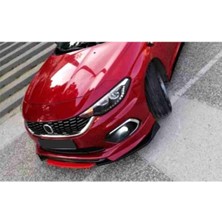 Sm Motors Fiat Egea Lip 4 Parça Kırmızı / Tampon Eki