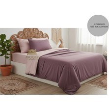 Ayçiçek Home Tek Kişilik Nevresim Takımı 100/200 Lastiksiz Çarşaf 160/215 Yorgan Ölçüsü