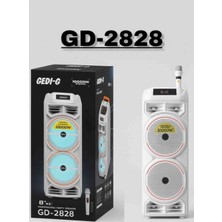 Gedi-G Taşınabilir Bluetooth Hoparlör Party Ses Sistemi GD-2828