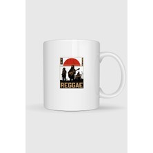 Bahriyeli Collection  Reggae Müzik Baskılı Kupa Bardak