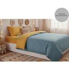 Tek Kişilik  Nevresim Takımı  100/200 Lastikli Çarşaf 160/215 Yorgan Ölçüsü