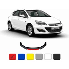 Sm Motors Astra J Lip 4 Parça Kırmızı / Tampon Eki