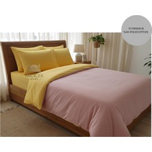 Ayçiçek Home Tek Kişilik Nevresim Takımı 100/200 Lastiksiz Çarşaf 160/215 Yorgan Ölçüsü