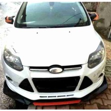 Sm Motors Focus Lip 4 Parça Kırmızı