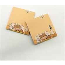 CINARSTORE Guguk Uykucular Temalı Renkli Not Seti