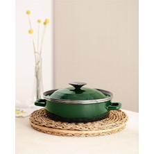 La Garde Kısa Tencere Yeşil 24 cm