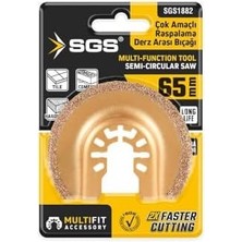 CINARSTORE Multi- Derz Arası Temizleme Kesici ve Raspalama Aleti, 65MM, Model SGS1882