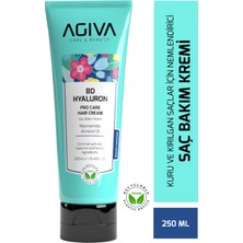 Agiva 8d Hyaluron Pro Care Niacinamid, Badem Yağı Içeren Saç Kremi 250 ml