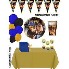 Harry Potter Hogwarts 40 Kişilik Doğum Günü Parti Süsleri Seti