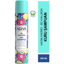 Agiva 8d Hyaluron Pro Care Niacinamid, Badem Yağı İçeren Kuru Şampuan 200 ml