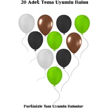 Her Konsepte Yakışan Tema Uyumlu Doğum Günü Parti Balonu
