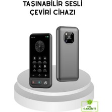 Zero Land Storozal Taşınabilir Akıllı Tercüme Cihazı – Gerçek Zamanlı Ses ve Metin Çevirisi