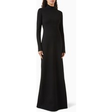 Alexis Fenix Siyah Uzun Sütun Elbise, Özel Koleksiyon, Amerikan Tasarımı