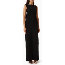 21SIX Kadın Maryamia Crepe Işlemeli Elbise