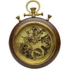 Avensyy Saat Çarklı Köstek Modeli Duvar Saati Dekoratif Hediyelik