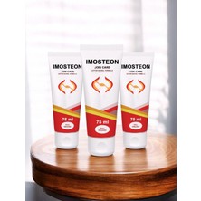 Kişisel Ecza Imosteon Krem 75 ml Kas ve Eklem Rahatlatıcı Masaj Bakım Kremi - 3 Adet