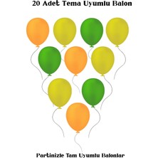 Her Konsepte Yakışan Tema Uyumlu Doğum Günü Parti Balonu