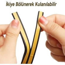 CINARSTORE Kapı Pencere Fitili Soğuk Izolasyon Bandı Beyaz 2x3=6 mt