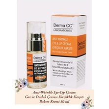 CINARSTORE Derma cc Laboratories Kırışık Karşıtı Göz ve Dudak Çevresi Kremi 30 ml