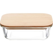 CINARSTORE Karya Dikdörtgen Saklama Kabı 640 ml