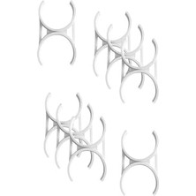 CINARSTORE 2,5x2,5 8 Adet Ilk 3 Filtre Su Arıtma Cihaz Filtre Kelepçesi