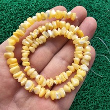 Şekilsiz Turuncu Sedef Taşı 7 mm