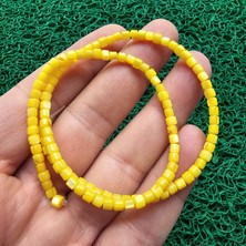 Rondela Sarı Sedef Taşı 4 mm