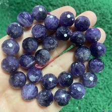 Faset Küre Ametist Taşı 14 mm