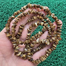 Kırık Kahve Sedef Taşı 7 mm
