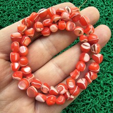 Amorf Kırmızı Sedef Taşı 6-7 mm