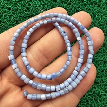 Rondela Indigo Sedef Taşı 4 mm