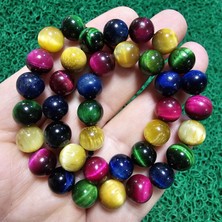 Küre Karışık Kaplan Gözü Taşı 10 mm