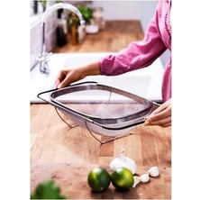 CINARSTORE – Colander, Stainless Steel, – 34 x 23 cm