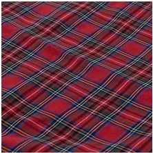 CINARSTORE Yılbaşı Kırmızı Ekose Runner 40X140 cm