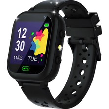 Starwomen Sım Kartlı Kameralı Lbs Konum Takipli Akıllı Çocuk Saati-SİYAH Q23