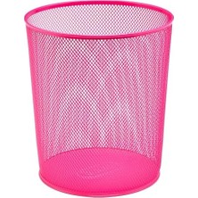 Tam Delikli Çöp Kovası Pembe